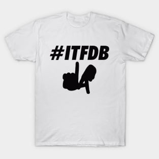 ITFDB LA Hands, Black T-Shirt